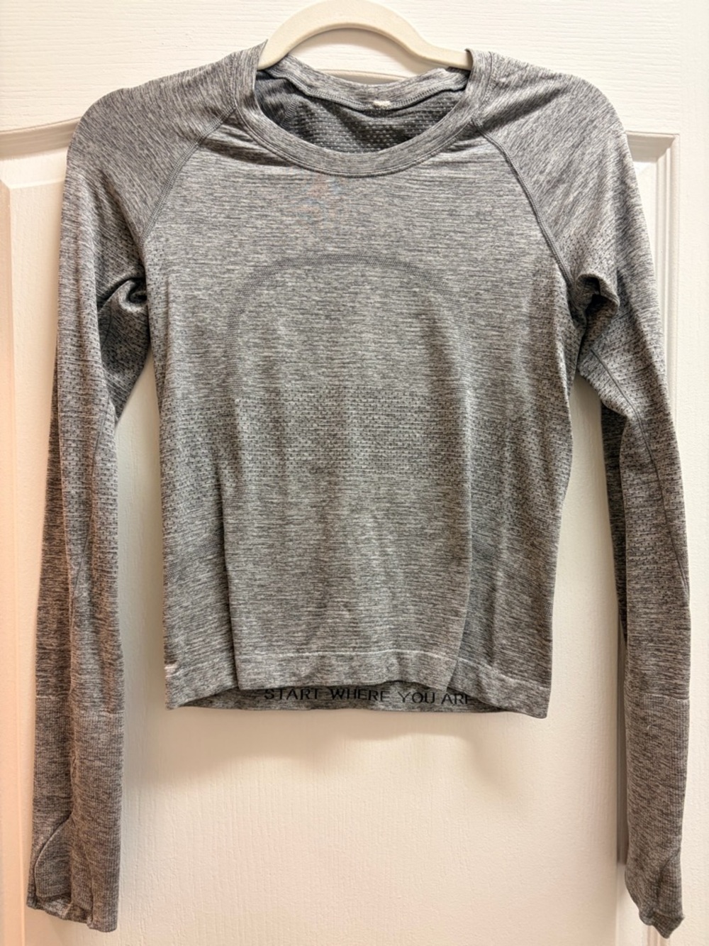 Gray lululemon swiftly